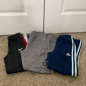 boys’ athletic pants - adidas & nike